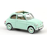 NOREV 1/18 FIAT 500L BLU MODELLINO AUTO MODELLISMO STATICO DIECAST