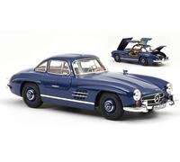 NOREV 1/18 MERCEDES 300 SL 1954 BLU 1:18 MODELLINO AUTO MODELLISMO STATICO