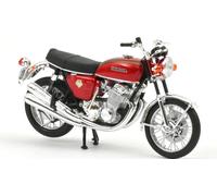 NOREV 1/18 MOTO EPOCA HONDA CB750 1969 ROSSO MODELLINO STATICO DIECAST