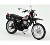 Norev Modellino moto statico Yamaha XT500 1988 1:18 Nero/Argento