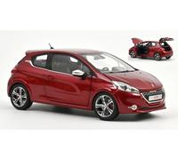 NOREV 1/18 PEUGEOT 208 GTI 2013 ROSSO 1:18 MODELLINO AUTO MODELLISMO STATICO