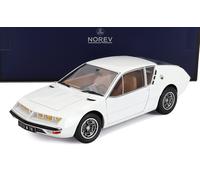 NOREV 1/18 RENAULT ALPINE A310 1600 VE COUPE 1972 BIANCO MODELLINO AUTO STATICO