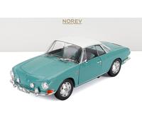 NOREV 1/18 VOLKSWAGEN KARMANN GHIA TYPE 34 COUPE 1961 VERDE MODELLINO AUTO