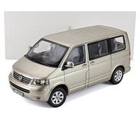 NOREV 1/18 VOLKSWAGEN T5 MULTIVAN MINIBUS 2003 BEIGE MODELLINO FURGONE STATICO