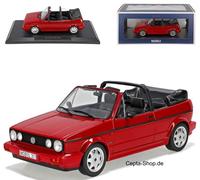 NOREV 1:18 VW Golf 1 Cabrio Modellauto Rot, Limitierte Auflage OVP 188626