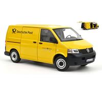 NOREV 1/18 VW TRANSPORTER 2003 DEUTSCHE POST SCALA 1:18 MODELLINO FURGONE