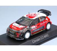 NOREV 1/43 CITROEN C3 WRC 7 MIKKELSEN POLAND RALLY 2017 MODELLINO STATICO