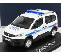 NOREV 1/43 FURGONE PEUGEOT RIFTER POLICE MUNICIPALE 2019 MODELLINO STATICO