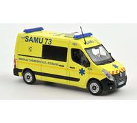 NOREV 1/43 FURGONE RENAULT MASTER 2014 SAMU 73 MODELLINO STATICO DIECAST