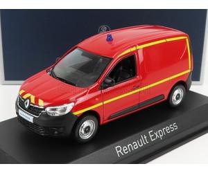NOREV 1/43 RENAULT EXPRESS VAN SAPEURS POMPIERI 2021 ROSSO MODELLINO FURGONE