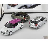 Norev 155286 SET 3 CITROEN DS3 COLLECTION'12 1/43 Modellino
