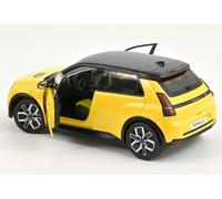 NOREV - Auto da collezione compatibile con Renault 5 E-Tech Electric 2024 Giallo Pop e Nero R5 Finitura Iconic 5 Serie Limitata 1/18 Metallo