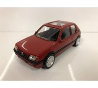 PEUGEOT 205 GTi 1.6l rouge Vallelunga 1/43