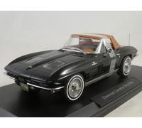 Norev Chevrolet Corvette Sting Ray cabriolet black 1963 1/18 189055