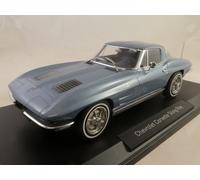 Norev Chevrolet Corvette Sting Ray light blue metallic 1963 1/18 189050