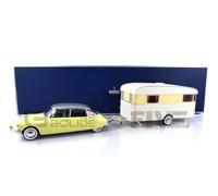 NOREV - CIT DS 19 + Caravan Digue Panoramic 1960-1/18