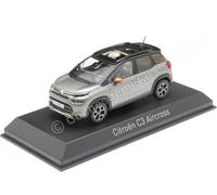 Norev- Citroen C3 Aircross 2021-Platinium Orange Deco Auto in Miniatura da Collezione, Colore Platinium Grey/Black Roof, 155336