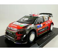 Norev Citroen C3 WRC #7 Meeke winner Rallye Mexico 2017 1/18 181632