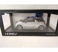 Norev Citroen DS3 Cabrio grey - blue 2013 1/18 181548