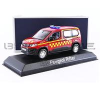 1:43 NOREV Peugeot Riftersapeurs Pompiers 2019 Red Yellow NV479071
