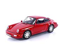 Norev Compatibile con Porsche 911 (964) Carrera 2 1990 rosso modello auto 1:18