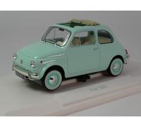 Norev Fiat 500 L pastel blue 1968 1/18 187777