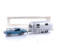 Norev - for Mustang with Trailer Airstream - 1968-1/43