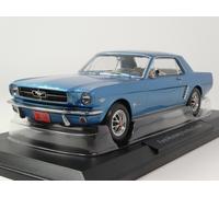 Norev Ford Mustang hardtop Coup Turquoise metallic 1965 1/18 182800