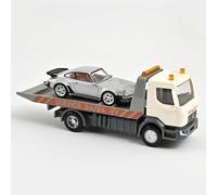 1/43 NOREV - RENAULT - CARRO ATTREZZI TRUCK CAR TRANSPORTER WITH PORSCHE 431130