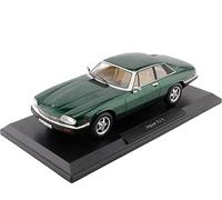 MODELLINO AUTO EPOCA STATICO DIECAST JAGUAR XJ-S COUPE 1982 VERDE SCALA 1/18