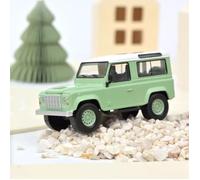 NOREV Land Rover Defender 1995 Verde E Bianco Jet Auto 1:43 Scala Die Cast