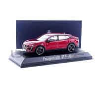 Peugeot 408 Gt Hybrid 2023 Elixir Red 1:43 Model 474811 NOREV