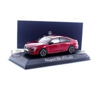 MODELLINO AUTO STATICO NOREV PEUGEOT 508 GT HYBRID 2023 ROSSO SCALA 1:43