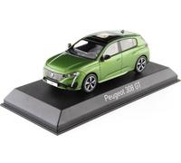 MODELLINO AUTO STATICO NOREV PEUGEOT 308 GT 2021 VERDE MODELLISMO SCALA 1:43
