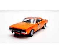 NOREV Miniatura Dodge Charger 1969 Hazzard Fais-Moi Peur in Metallo Generale Lee Auto da Collezione /43