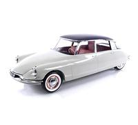 Norev NV121570 Citroën DS 19 1959 - Modello da collezione Citroën DS 19 1959, 1:12, colore: rosa e melanzana