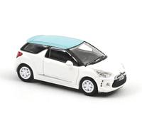 NOREV NV155254 CITROËN DS3 2010 BANQUISE WHITE AND BLUE BOTICELLI ROOF 1:87 Mode