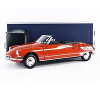 Citroen Ds 19 Cabriolet 1961 Corail Red 1:18 Model 181599 NOREV