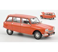 NOREV NV181674 CITROEN AMI 8 1975 ORANGE 1:18 Modellino