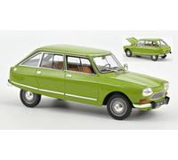 NOREV NV181677 CITROEN AMI 8 CLUB 1969 IRIS GREEN 1:18 Modellino