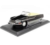 MODELLINO AUTO STATICO DIECAST CITROEN DS21 PALM BEACH CABRIOLET 1968 NERO 1/18