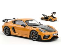 NOREV NV187252 PORSCHE CAYMAN GT4 RS W/WEISSACH 2023 BAHAMA YELLOW PACK 1:18 Mod