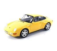 1994 Porsche 911 Carrera Amarillo 1:18 Norev 187596