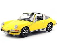 Norev NV187643 Porsche 911 E Targa 1969 1:18 - Modello da collezione giallo, multicolore