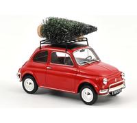 NOREV NV187779 FIAT 500 L 1968 GREEN CHRISTMAS 1:18 Modellino