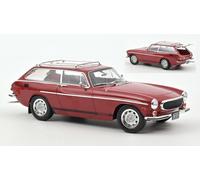 NOREV NV188723 VOLVO 1800 ES (US VERSION) 1972 RED WITH LOWER SIDE STRIPES 1:18