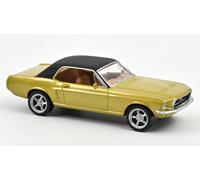 NOREV NV270569 FORD MUSTANG COUPE' 1968 GOLD JET CAR 1:43 Modellino