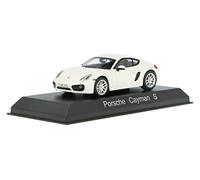 MODELLINO AUTO STATICO NOREV PORSCHE CAYMAN S 2013 BIANCO MODELLISMO SCALA 1:43