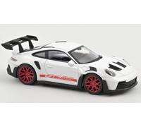 NOREV NV750044 PORSCHE 911 GT3 RS 2022 WHITE WITH RED STICKERS JET CAR 1:43 Mode