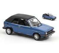 NOREV NV840069 VW GOLF CABRIOLET 1981 MONACO BLUE 1:43 Modellino